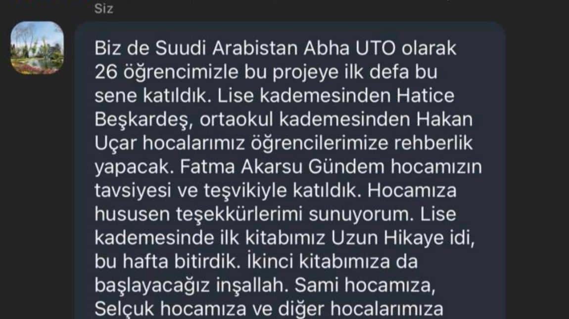 OKUMAK İLERLEMENİN İLK ADIMIDIR